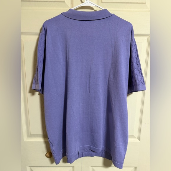 Coofandy Men's 2XL Purple Button Down Shirt - Picture 3 of 4